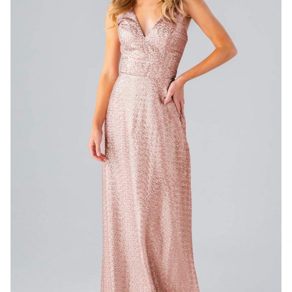 Kennedy Blue Destiny Bridesmaid Dress - Rose Gold